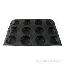 Silicone Hamburger Baking Mold Formulário de forma redonda